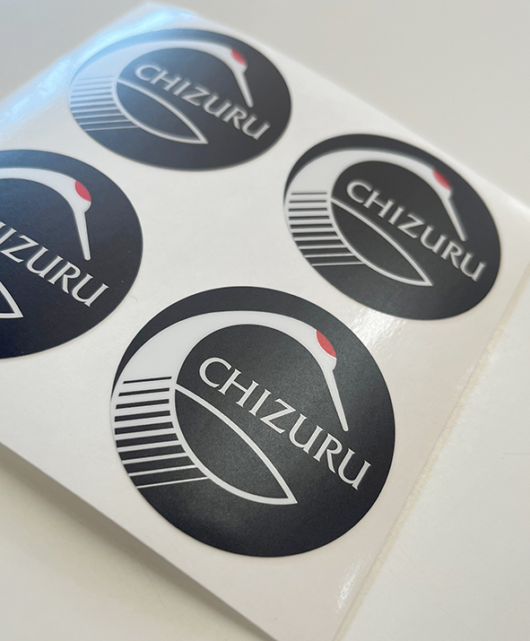 フルカラーステッカー 円形